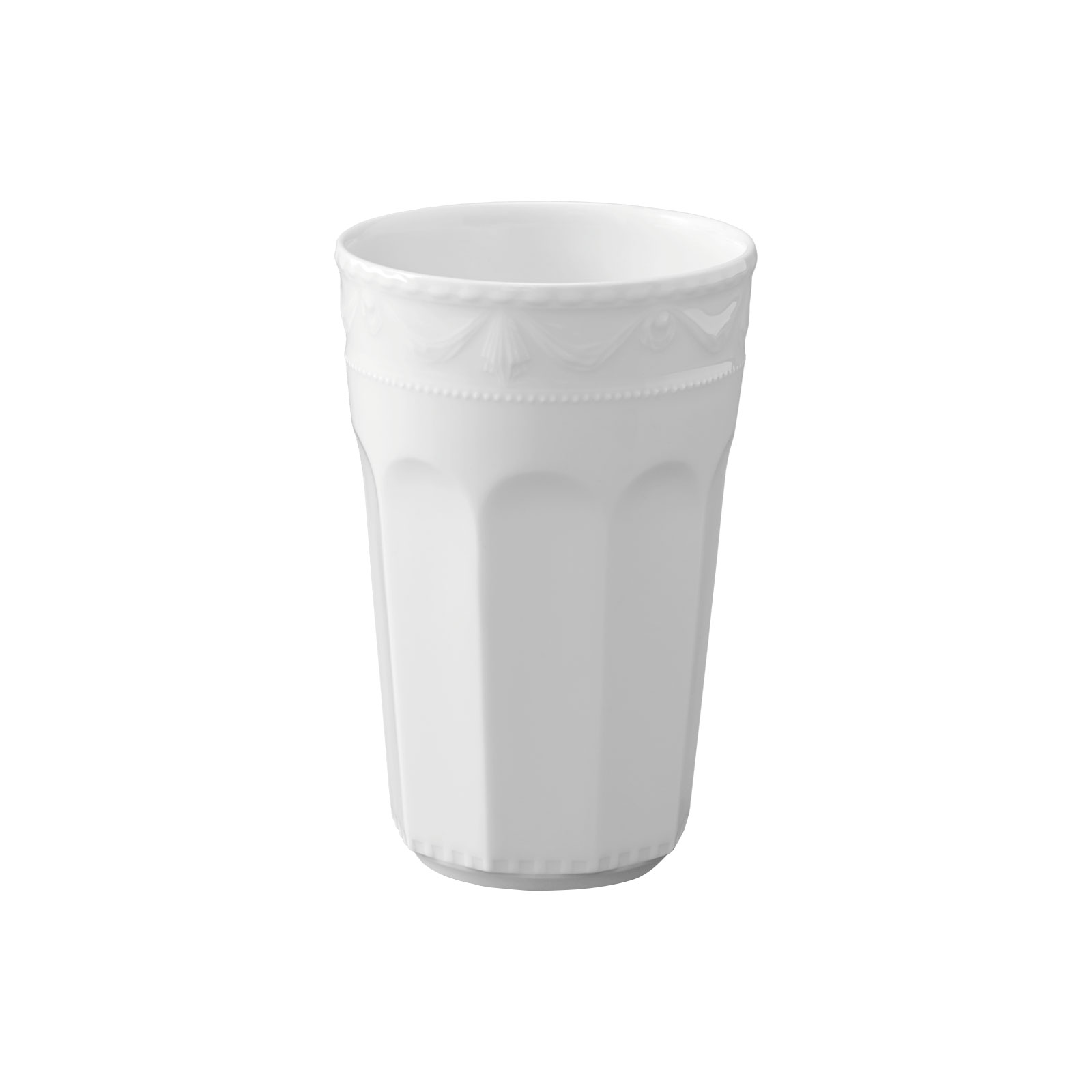 KPM -  Berlin Kurland weiß Latte Macchiato Becher (14,5 cm)