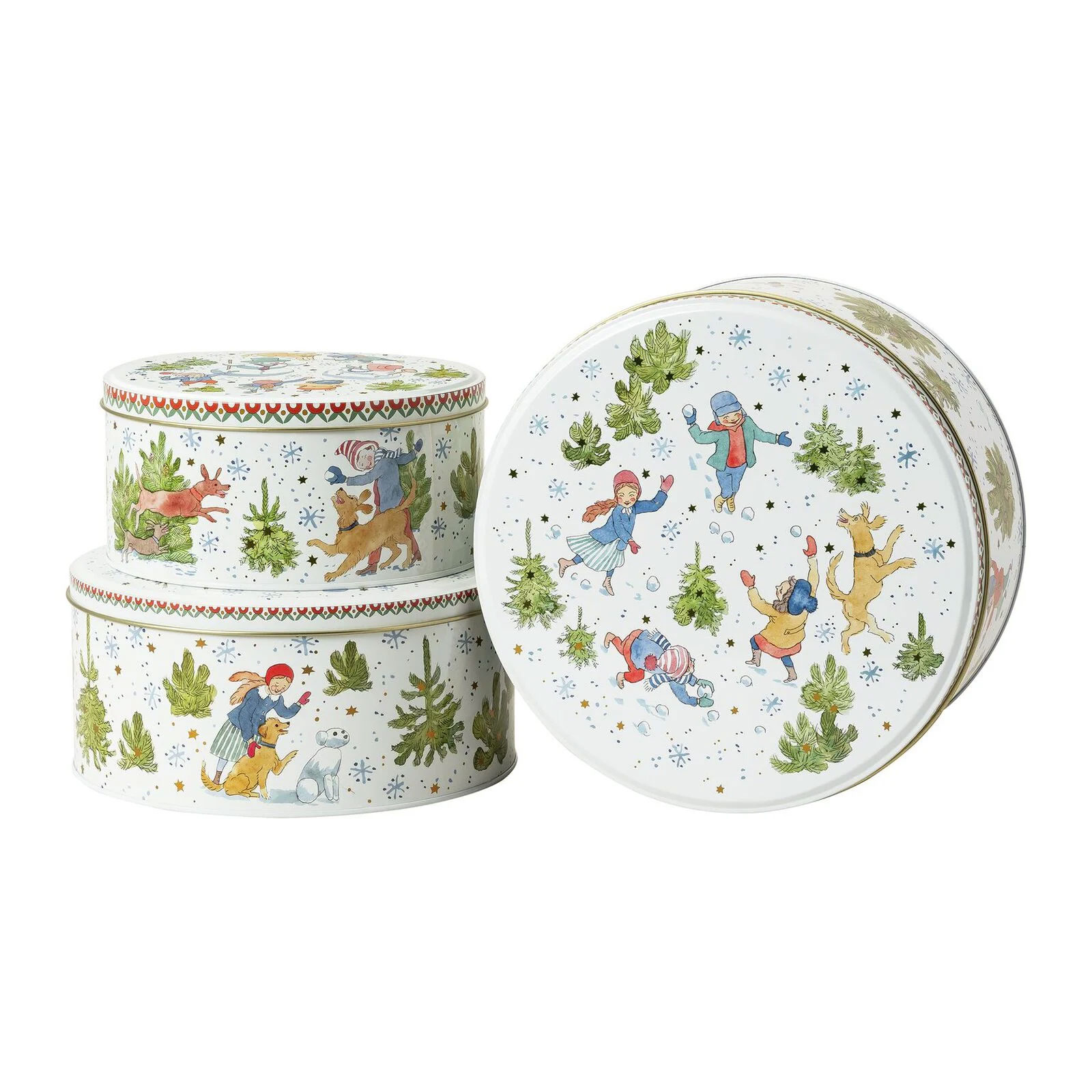 Hutschenreuther 2025 Weihnachtsspiele Plätzchendosen Set 3tlg. Hutschenreuther 2025 Weihnachtsspiele Plätzchendosen Set 3tlg.