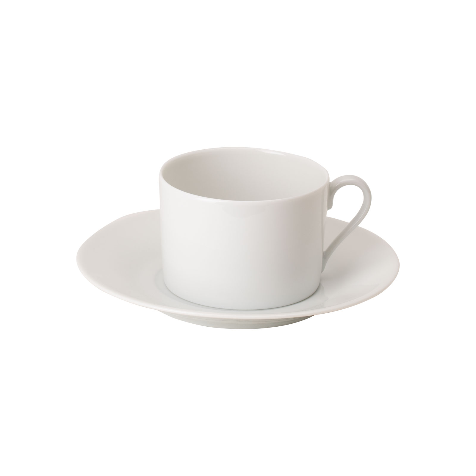 WEITZ Limoges weiß Kaffee-/Teetasse mit Untertasse 0,20ltr