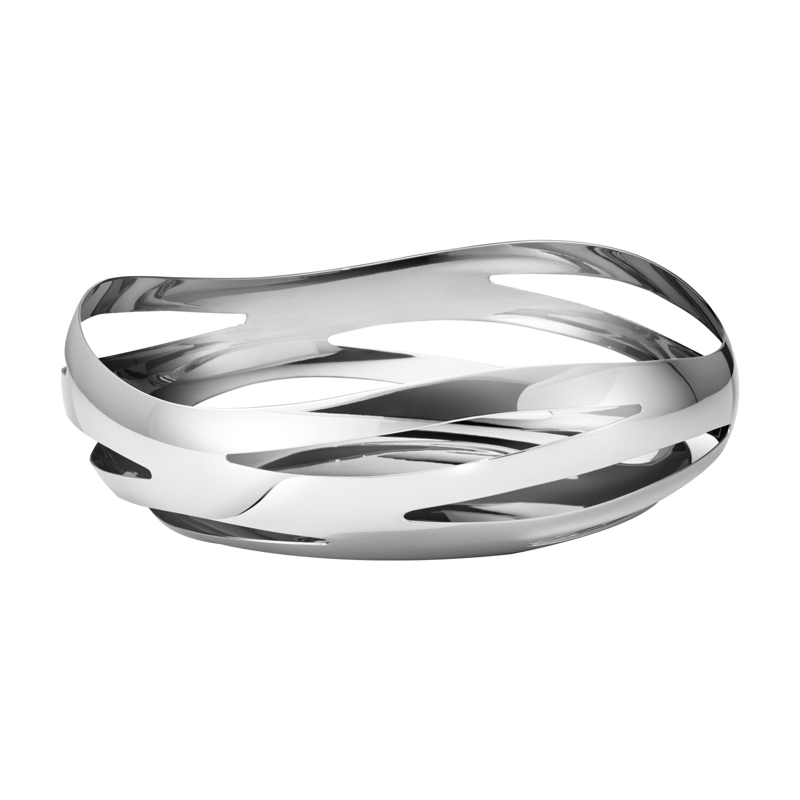 Georg Jensen Cobra Brot -und Früchtekorb 24,0cm Edelstahl