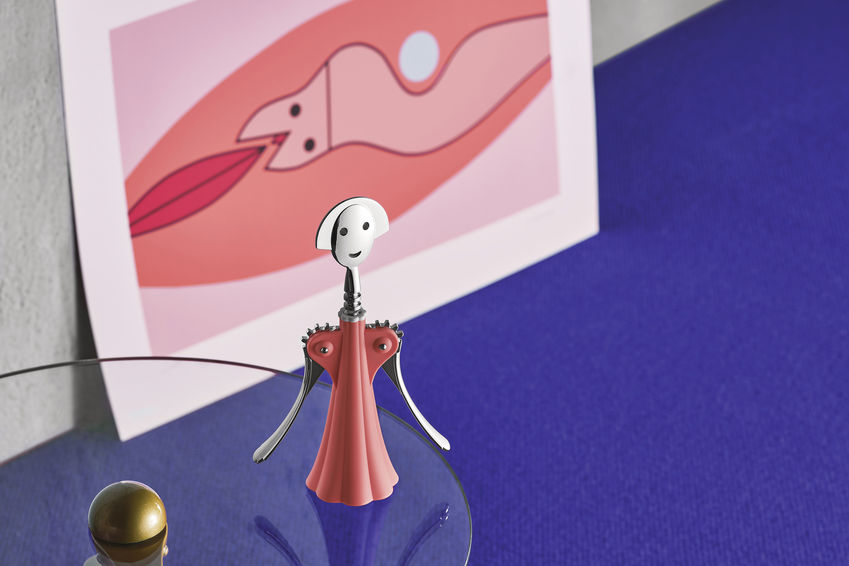 Alessi Anna G. Korkenzieher rosa