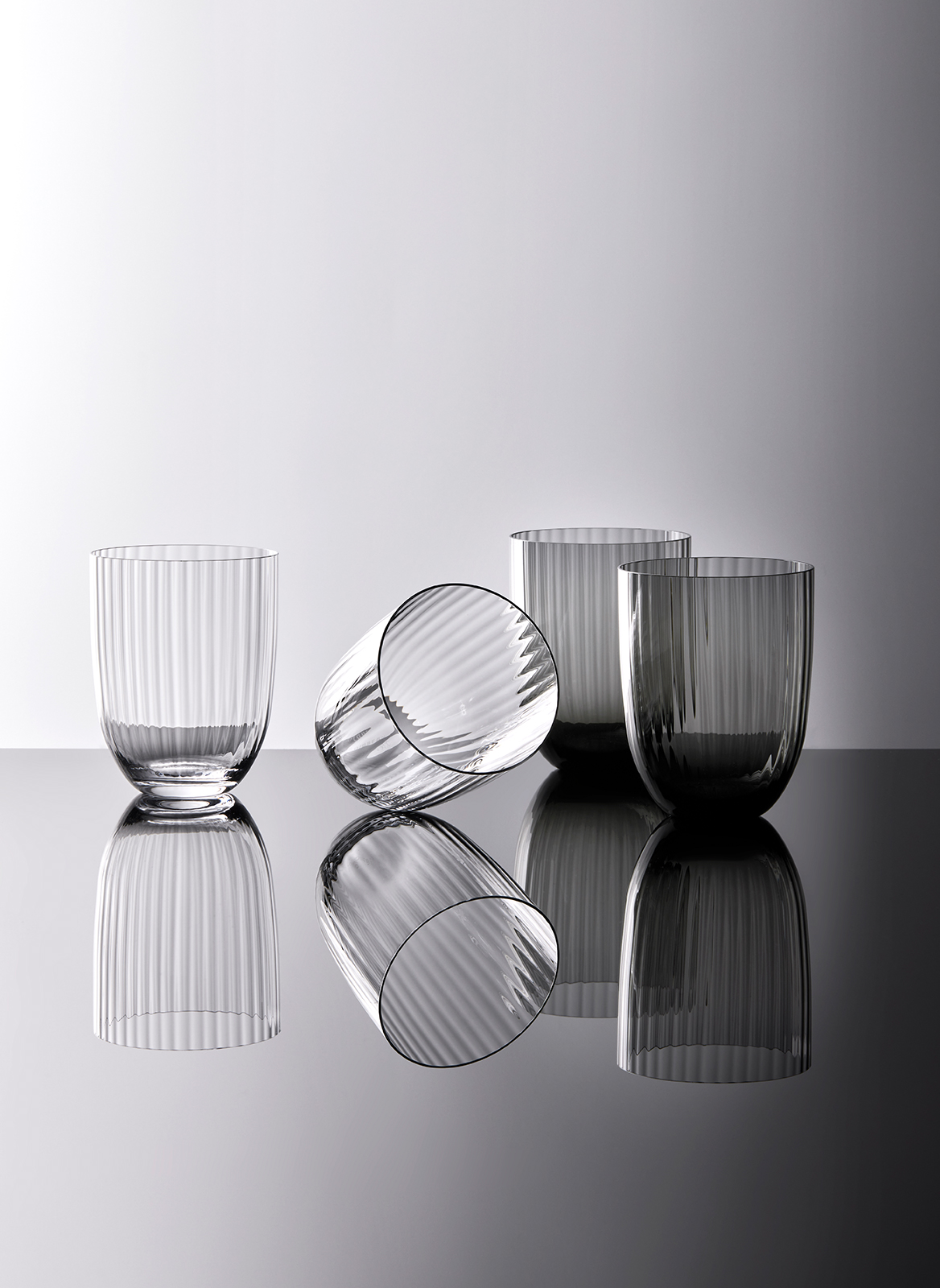 Dibbern Como Glas 0,25ltr. grau