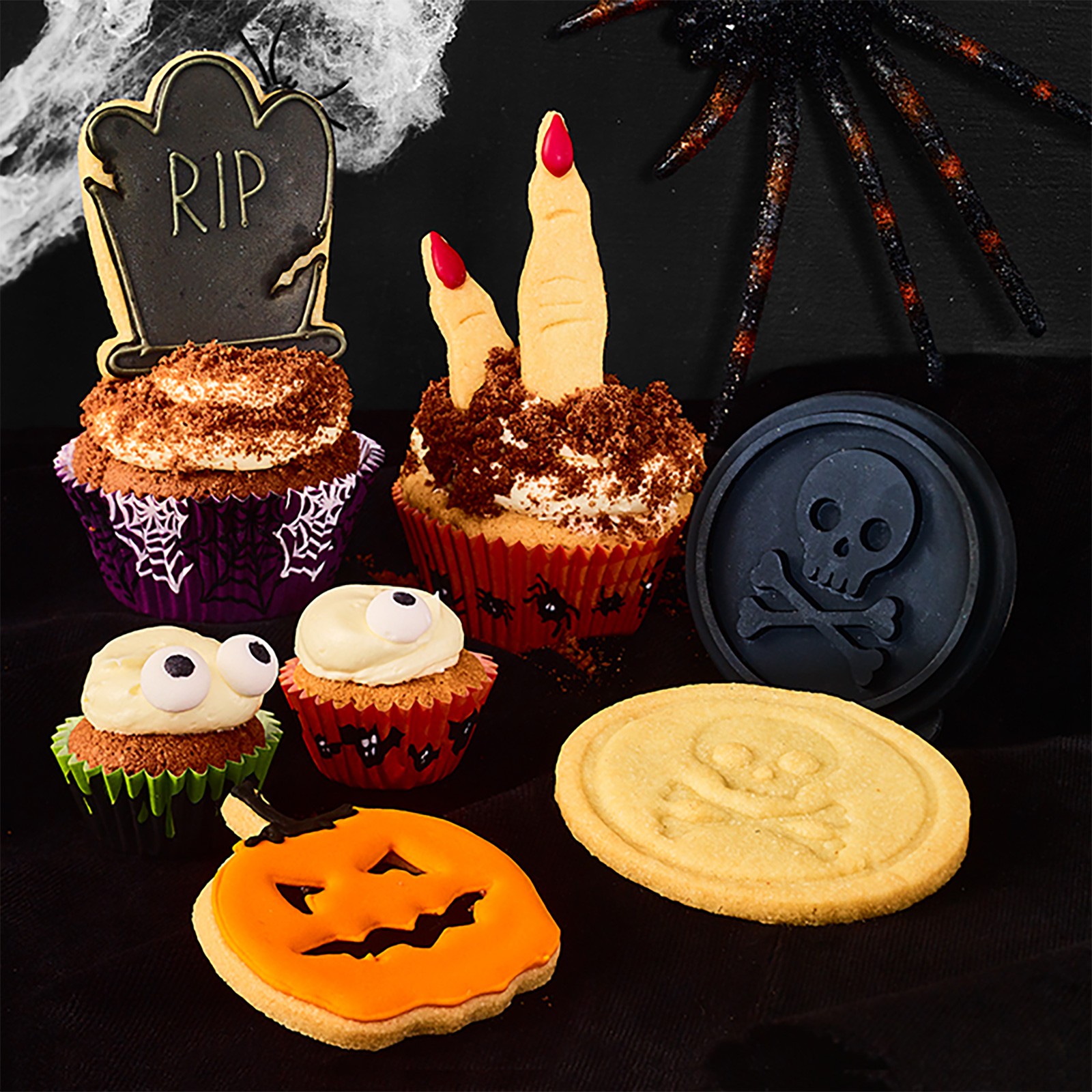 RBV Birkmann Ausstecher Halloween Set1 4tlg. Edelstahl