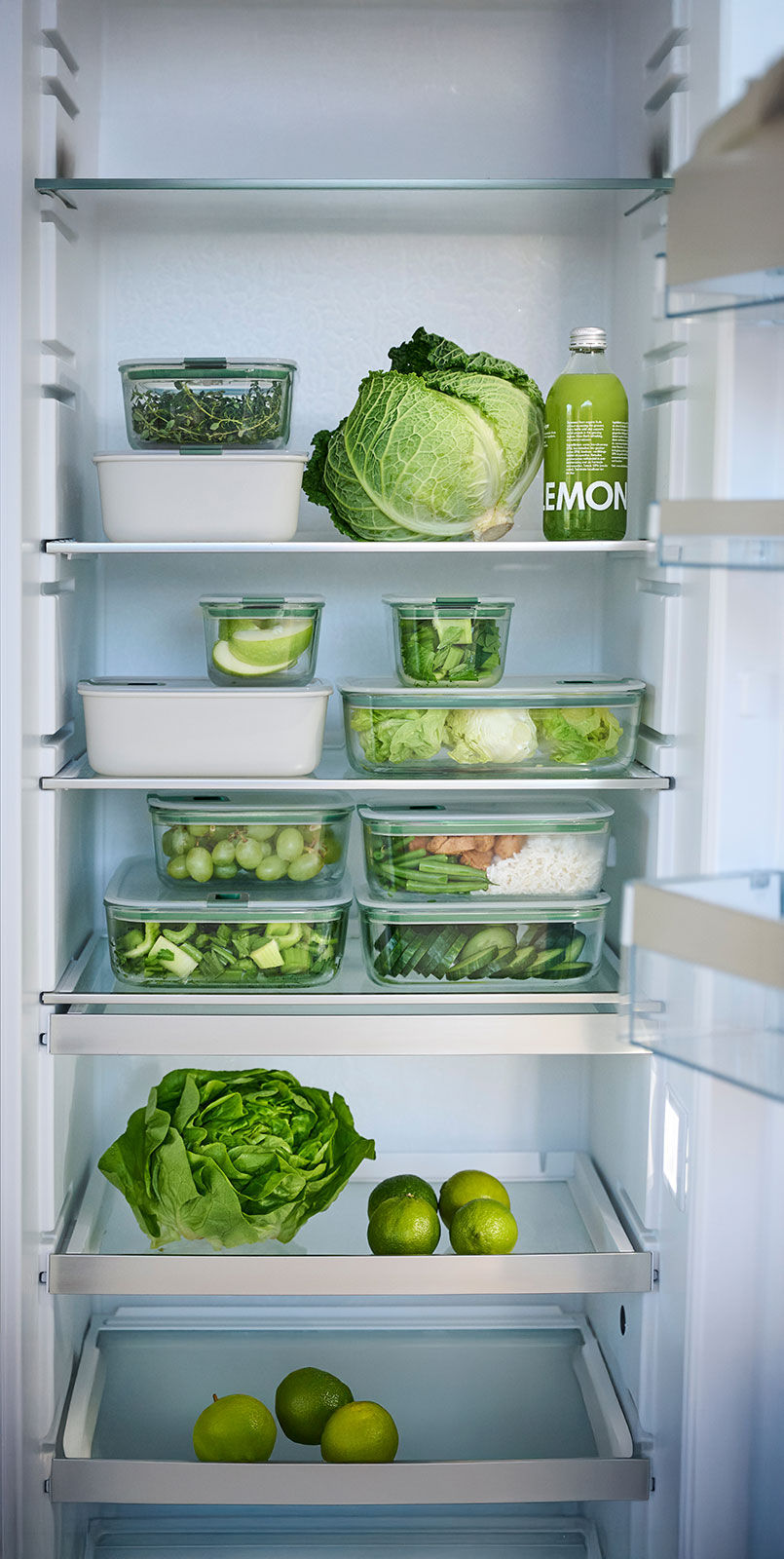 Mepal EasyClip Frischhaltedose 1,50ltr. nordic white NEU