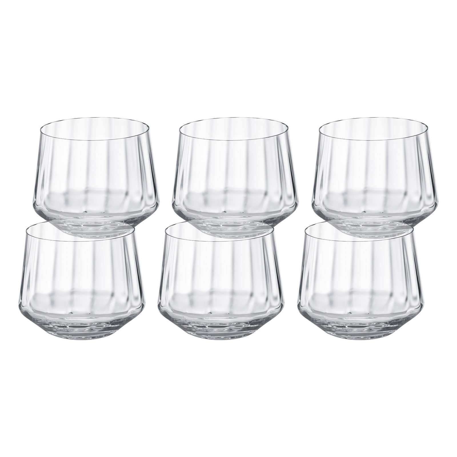 Georg Jensen Bernadotte Becher niedrig 0,25ltr. 6er Set