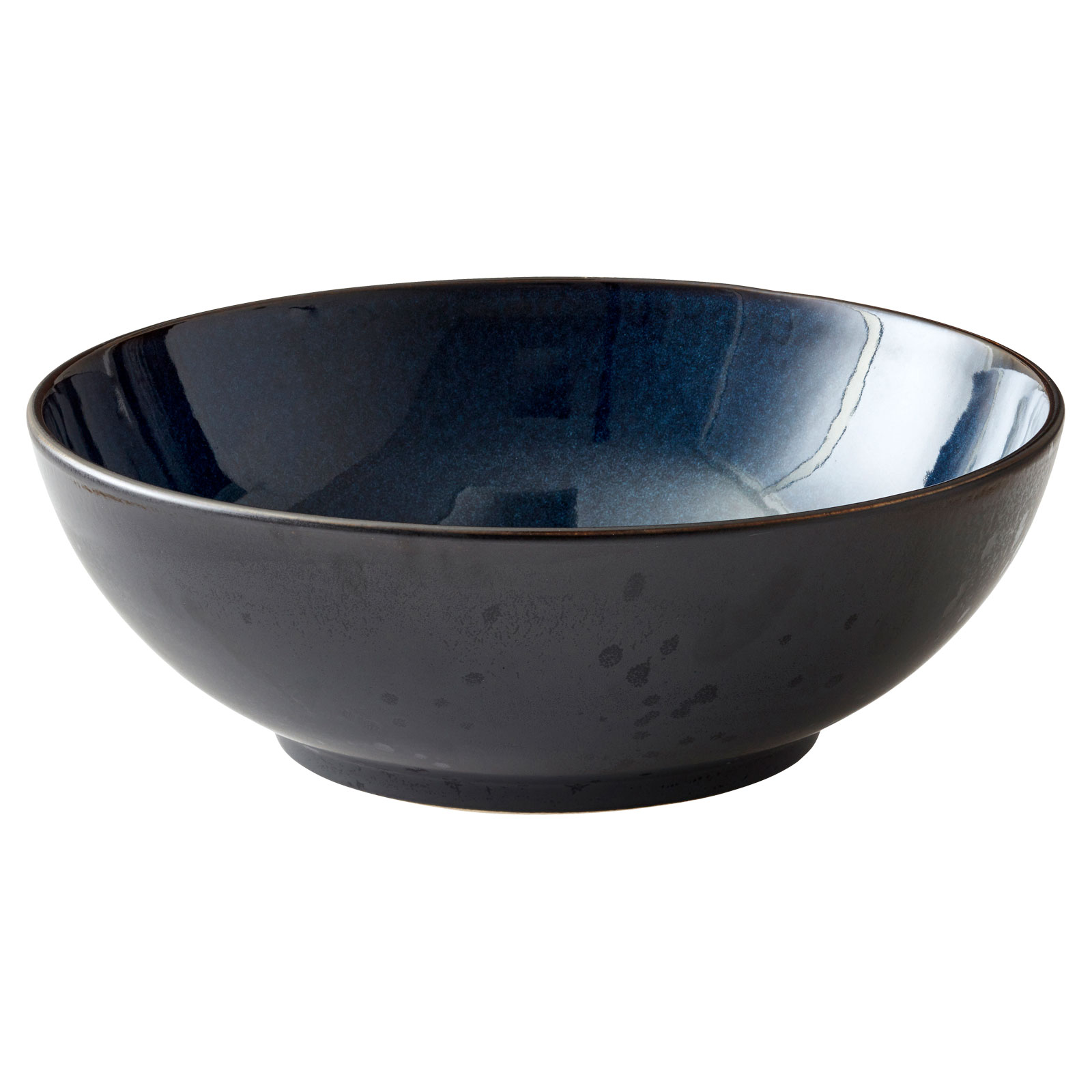 Bitz Salatschale 30cm black/dark blue Keramik
