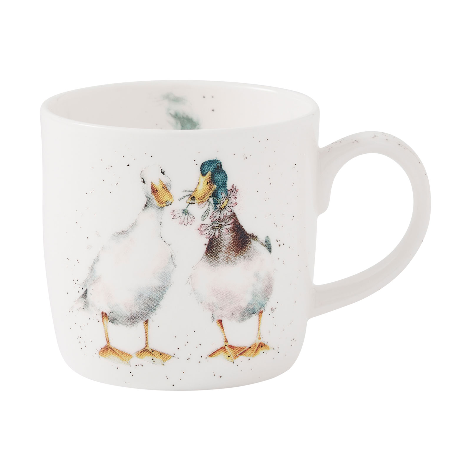 Royal Worcester Wrendale Designs Becher Duck Love / Enten 0,31ltr.