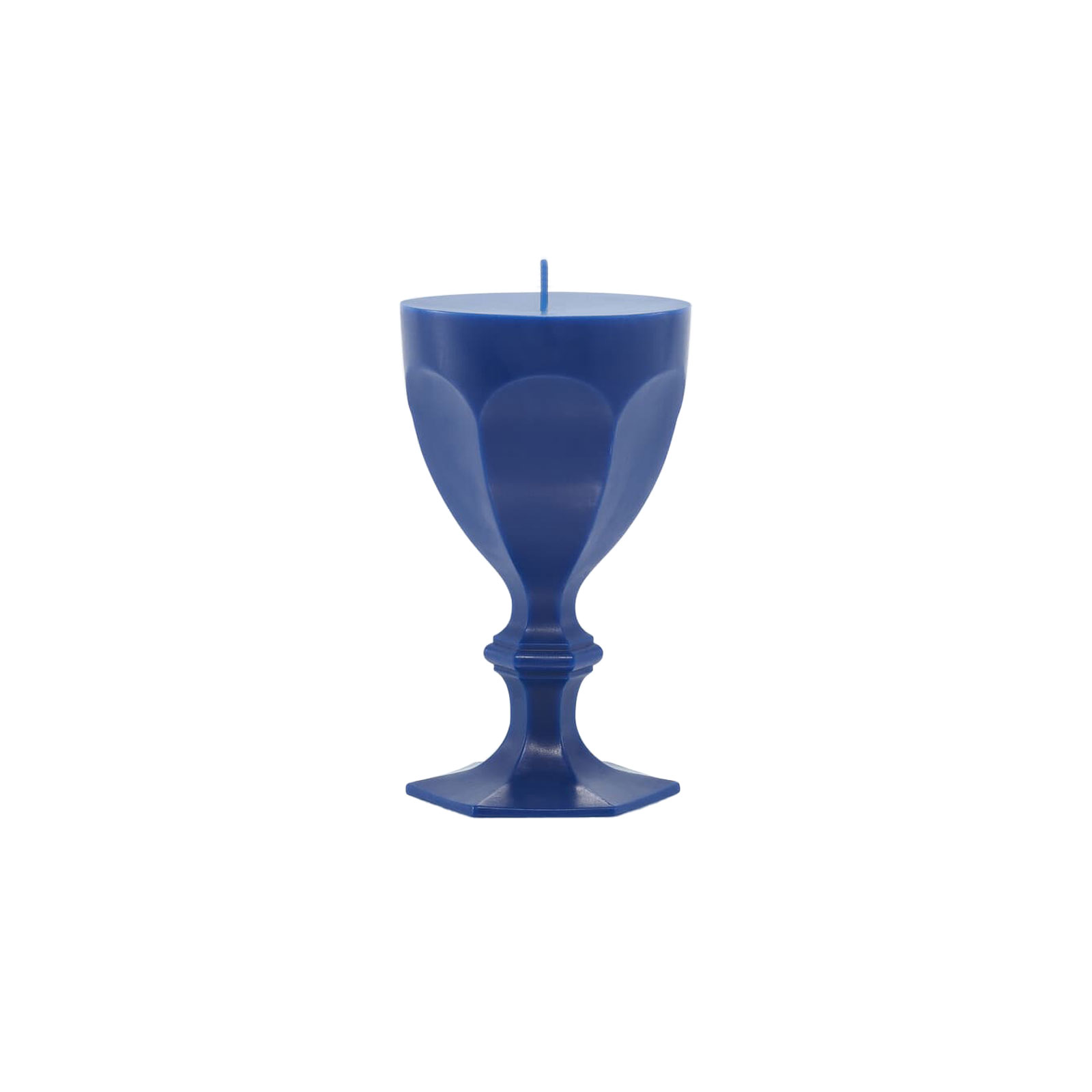 Baccarat Harcourt Glass Kerze 20cm blau