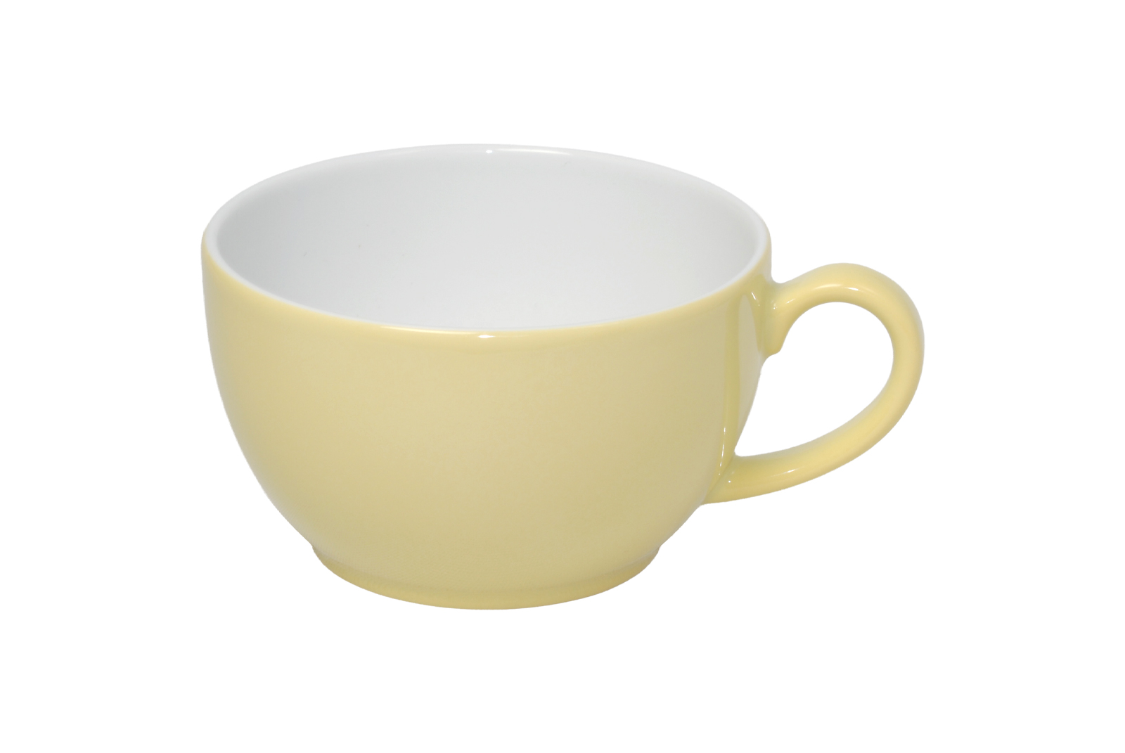 Dibbern Solid Color vanille Cappuccino-Obertasse