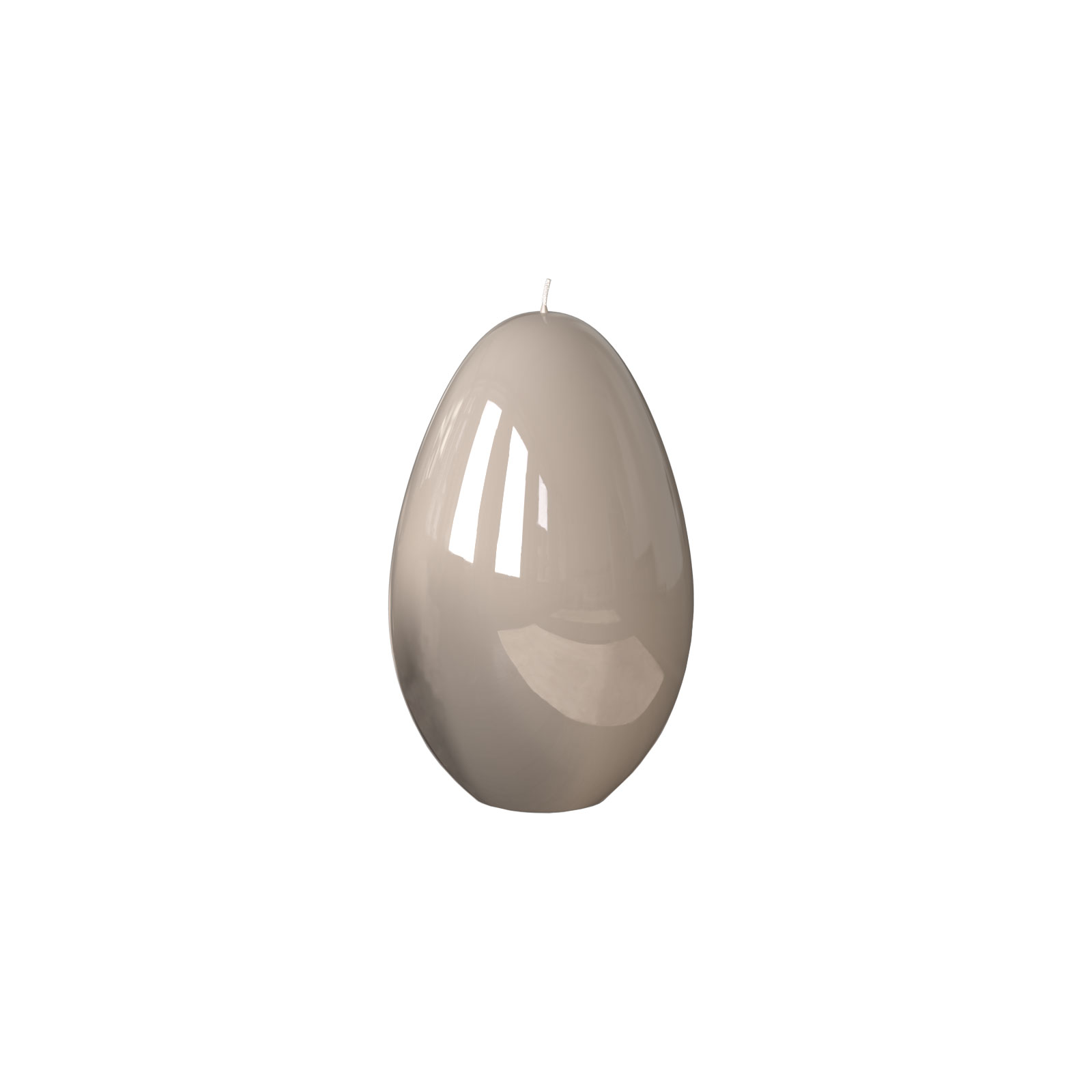 Engels Kerzen Gelackte Eikerze S Nr. 2 6x9cm kiesel