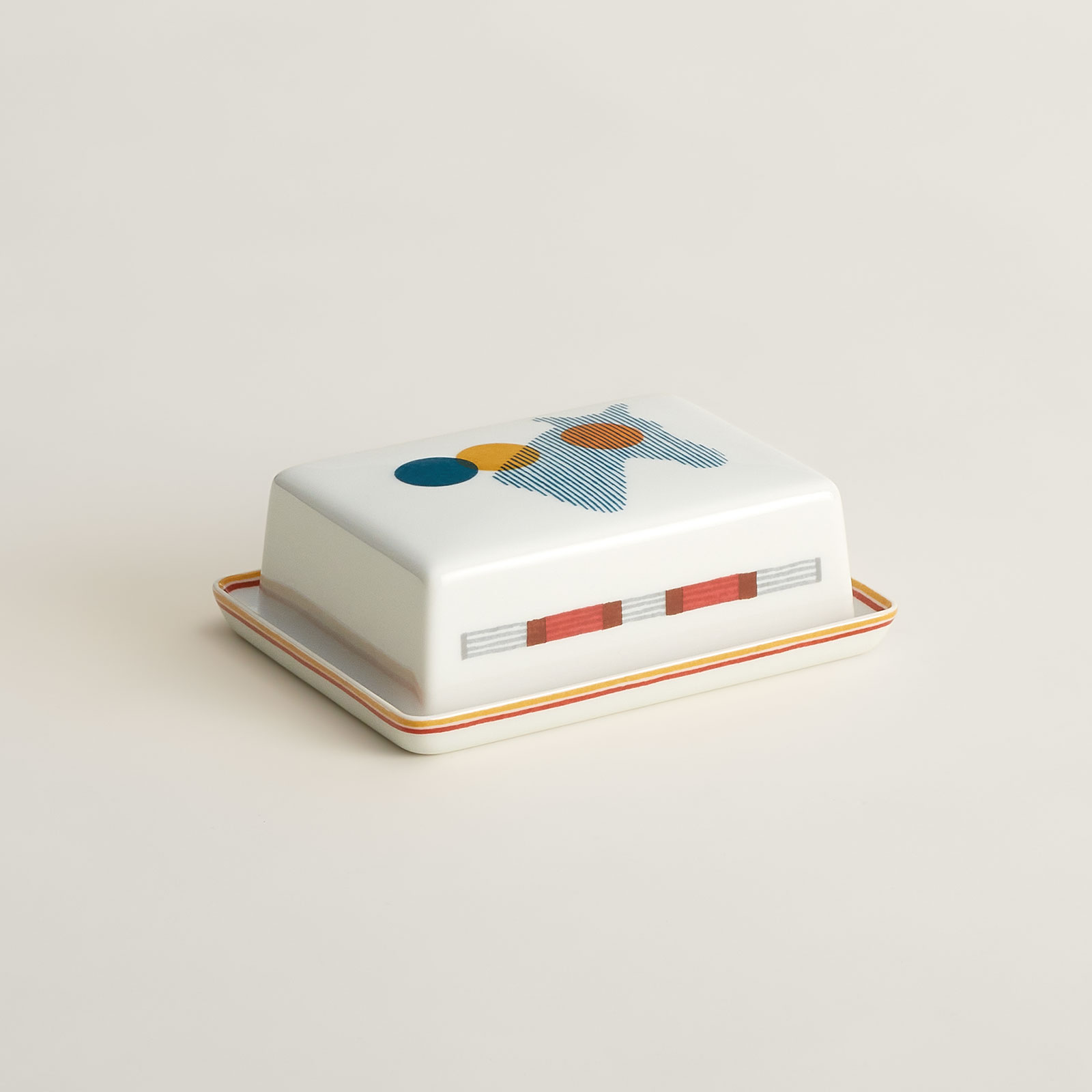 HERMÈS Paris Saut HERMÈS Butterdose 16x12cm