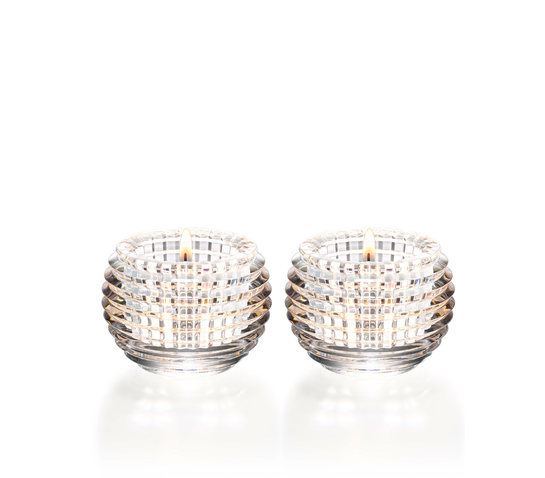 Baccarat Eye Votive Tischlicht klar X2 2er Set