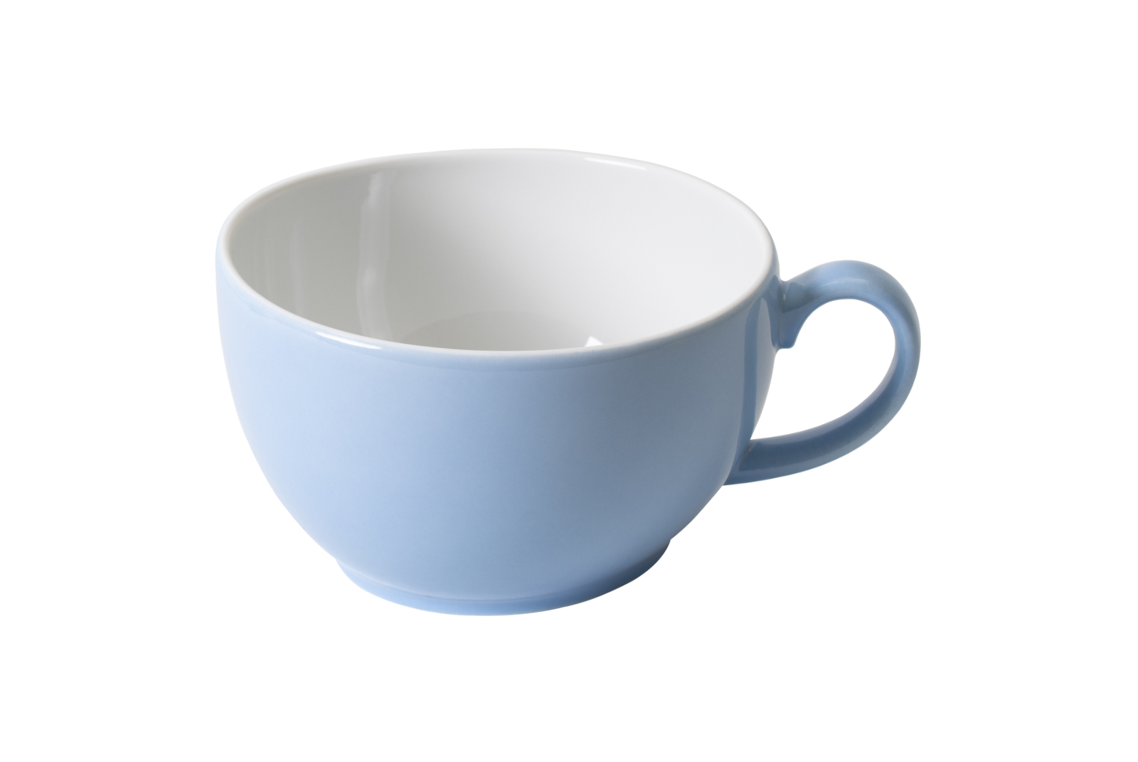 Dibbern Solid Color morgenblau Cappuccino-Obertasse