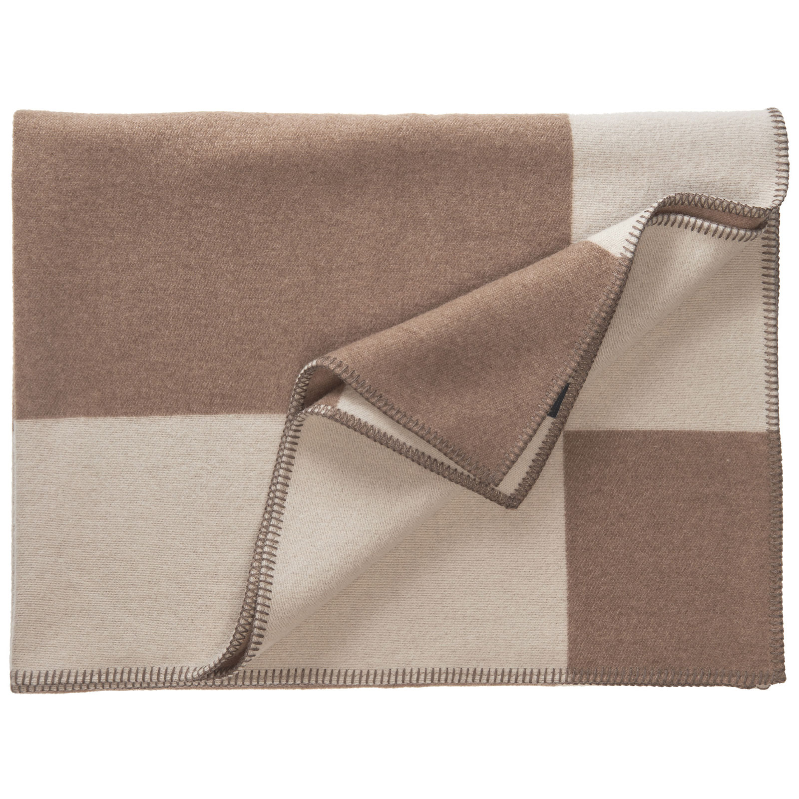 Eagle Products Manchester Decke 100% Merinowolle natur weiß 135x205cm