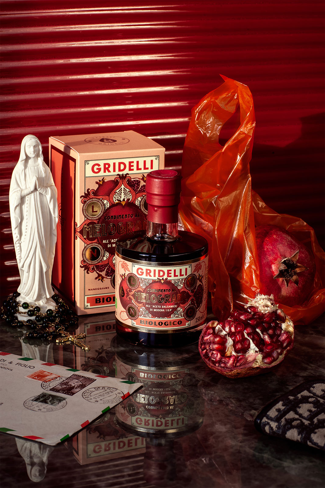 Gridelli Aceto Balsamico al Melograno 0,25ltr.