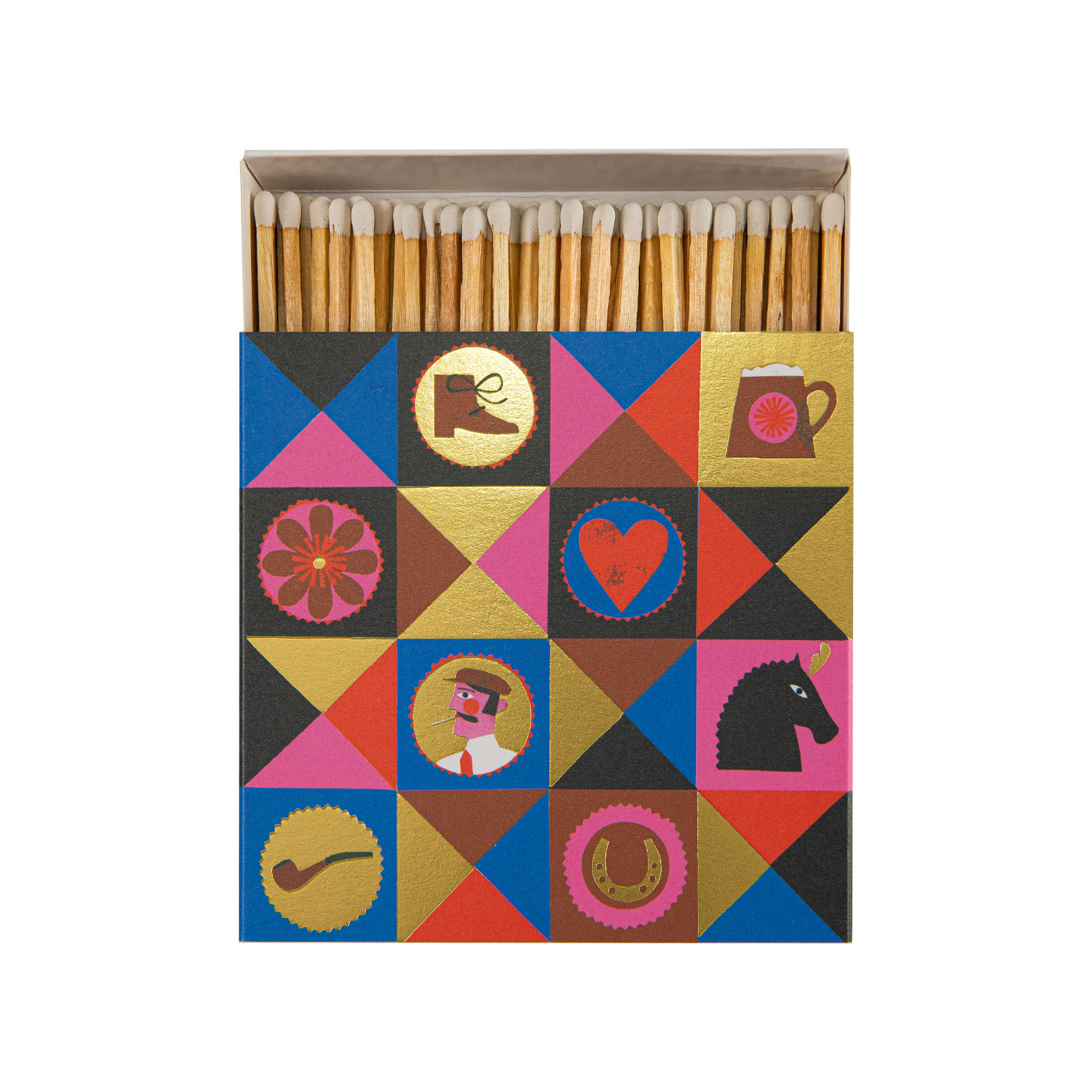 Archivist Streichhölzer Colourful Gentleman