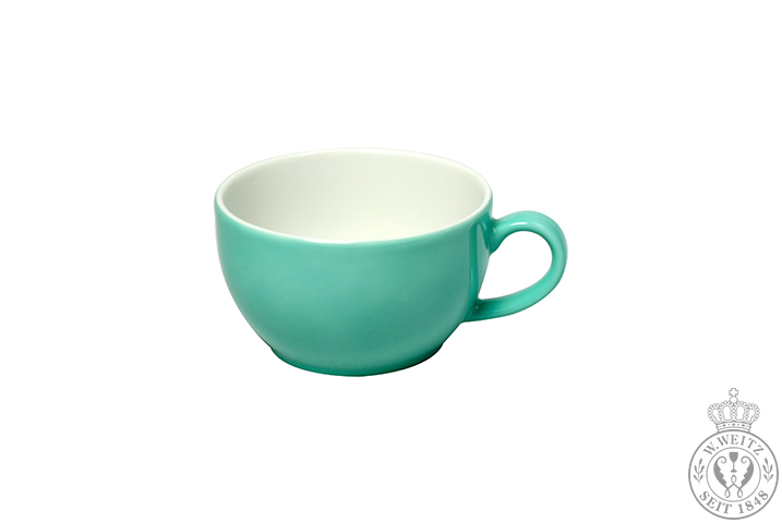 Dibbern Solid Color türkis Kaffee-Obertasse