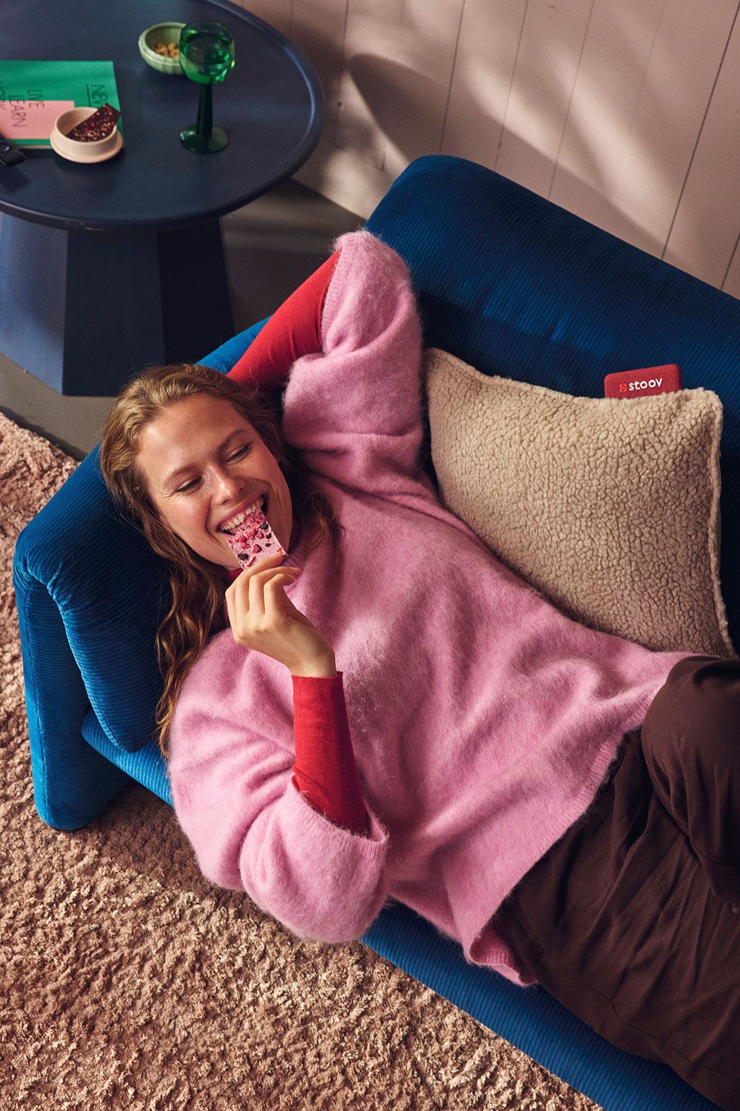 Stoov Ploov Heizkissen Woolly Beige 45x45cm S3