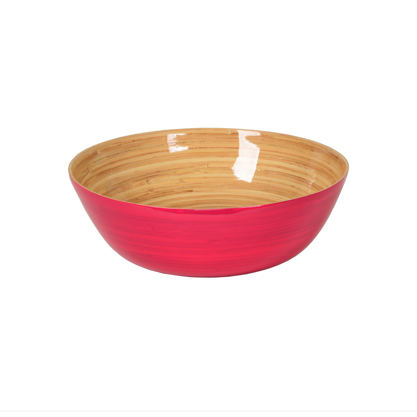 albert L. Bambus-Schüssel flach 30cm fuchsia