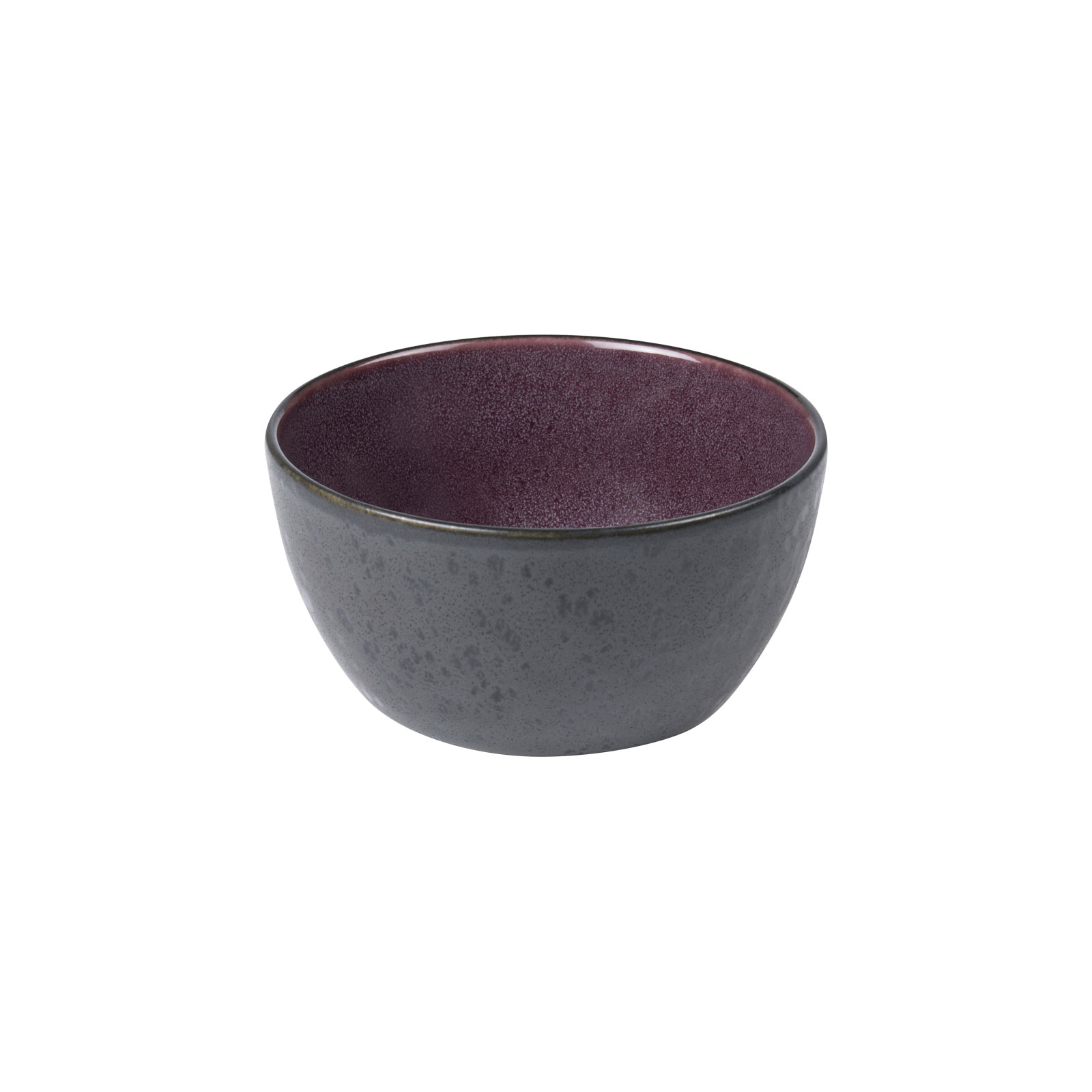 Bitz Bowl 12cm black/lilac Keramik