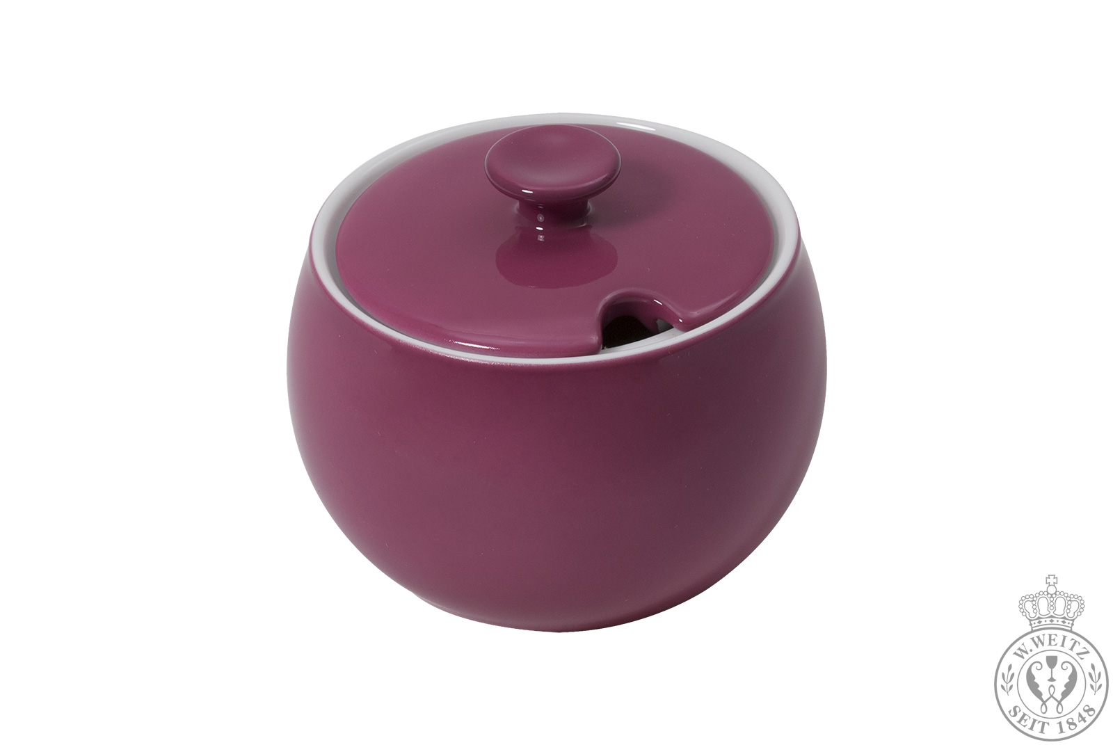 Dibbern Solid Color himbeere Zuckerdose