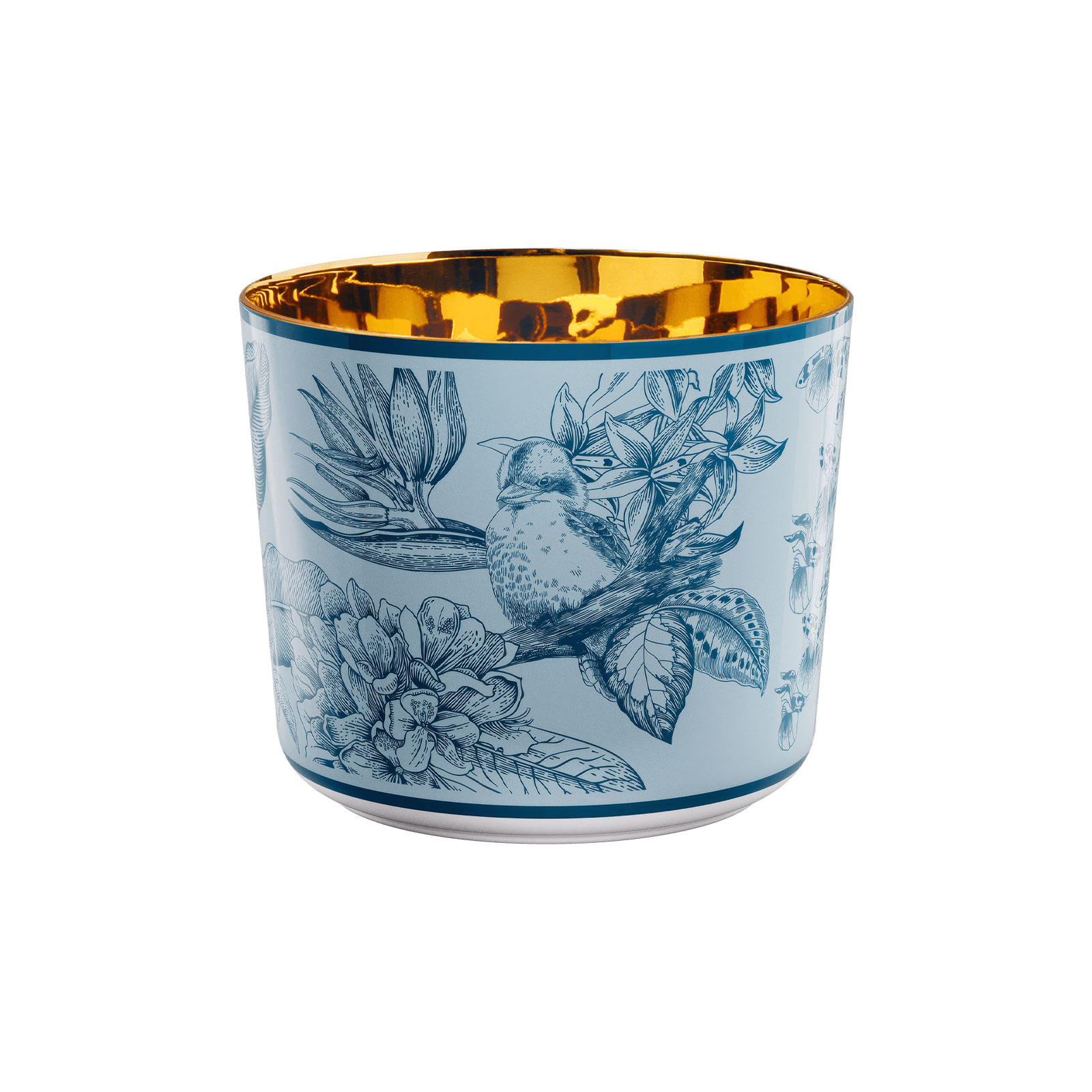 Sieger Fürstenberg Champagnerbecher Paraíso Blue Light Blue