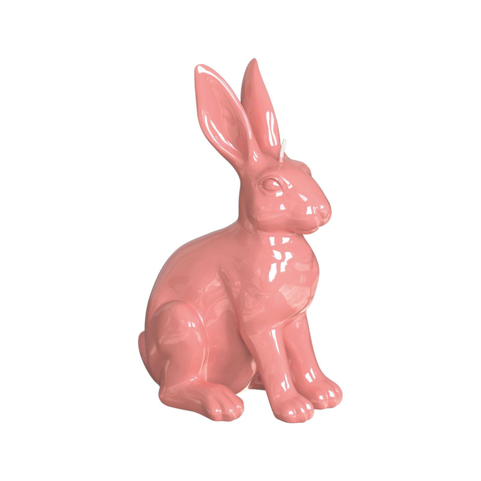 Engels Kerzen Gelackte Objektkerze Hase kirschblüte