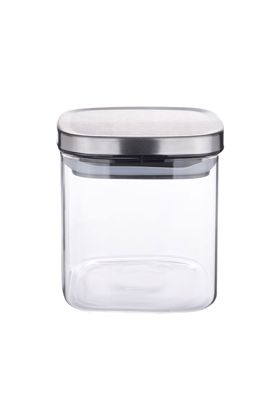 WEITZ Vorratsdose 0,60ltr. rechteckig Glas/Edelstahl Kollektion WEITZ