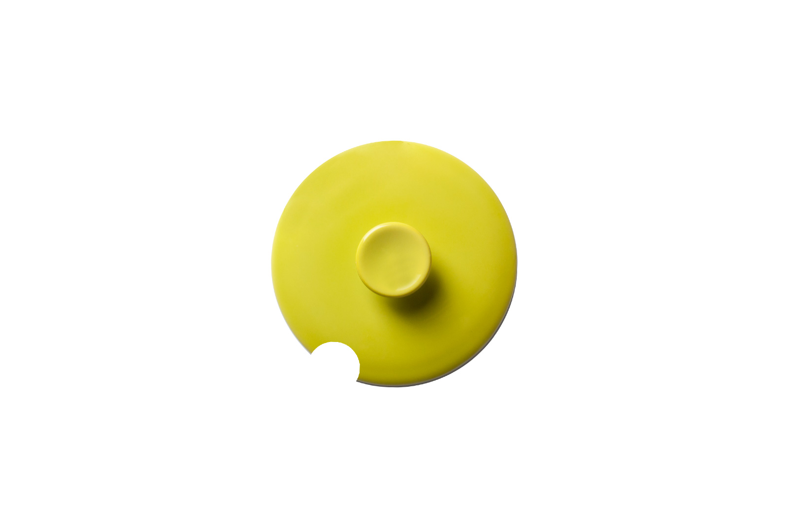 Dibbern Solid Color limone Deckel für Zuckerdose