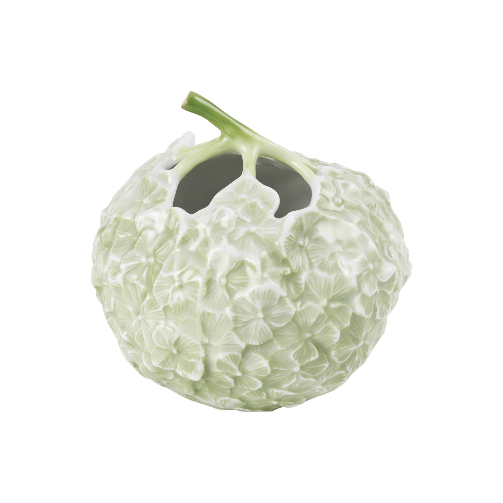 Royal Copenhagen Hortensien Vase grün