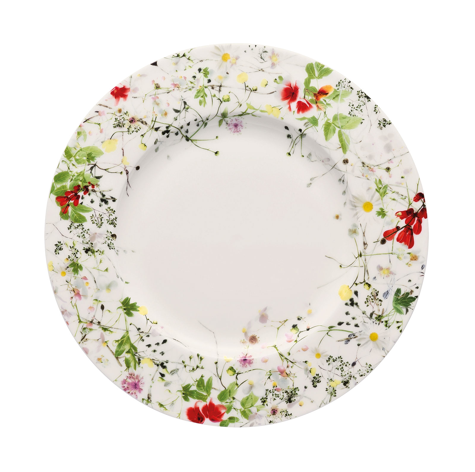 Rosenthal Brillance Fleurs Sauvages Frühstücksteller 23cm Fahne 23cm