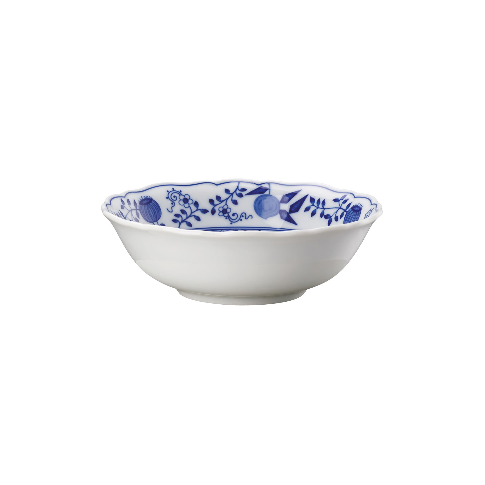 Hutschenreuther Blau Zwiebelmuster Dessertschale 16cm