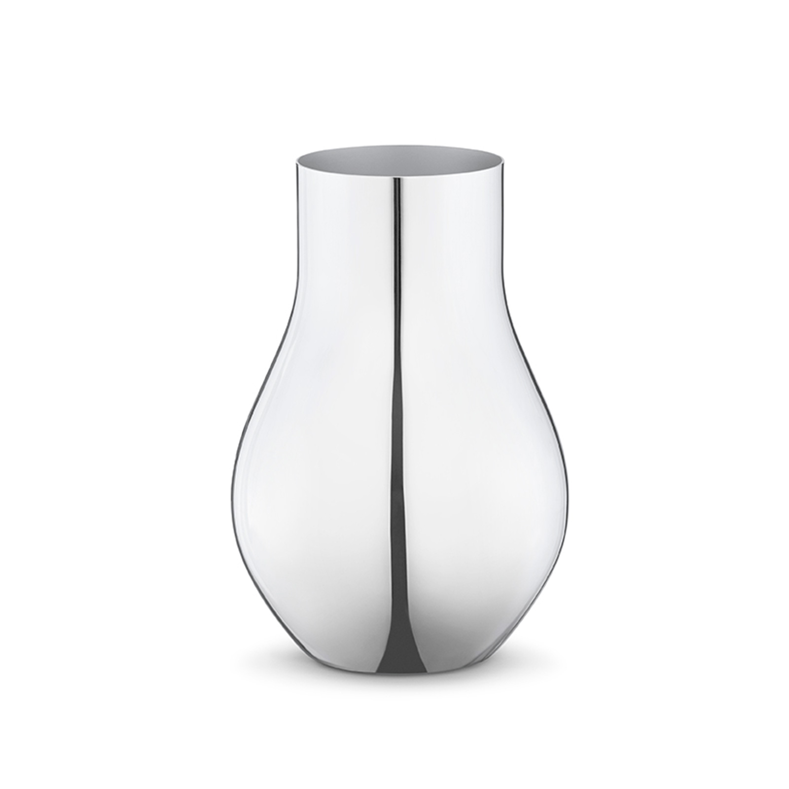 Georg Jensen Cafu Vase klein 21,6cm Edelstahl