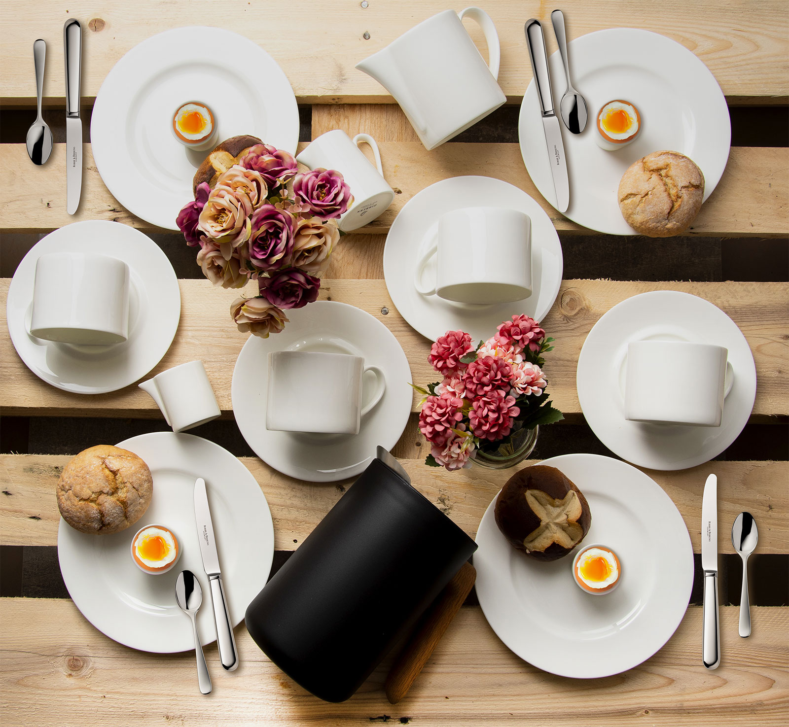 Dibbern Bone China weiß Konisch Eierbecher