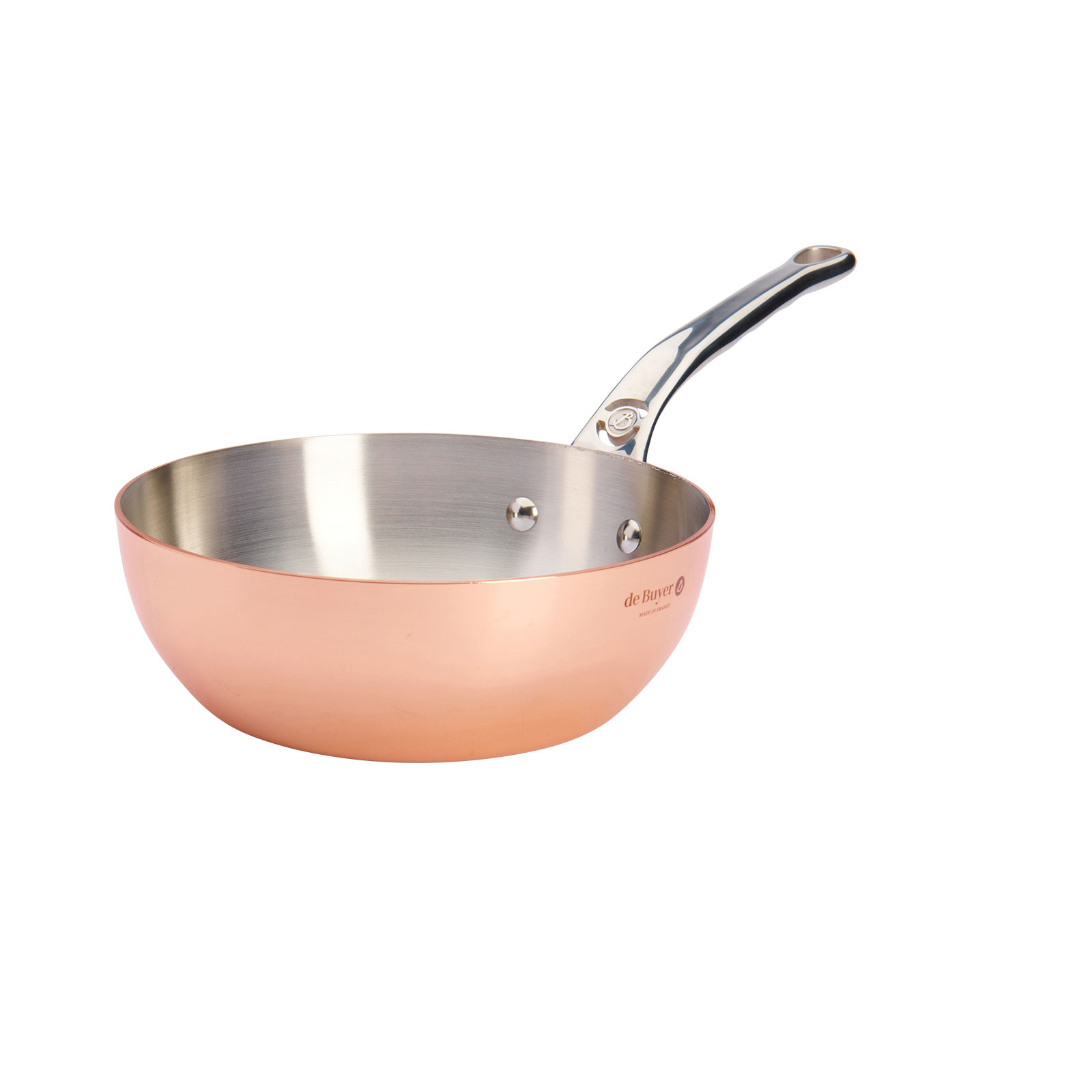 de Buyer Prima Matera Kupfer Sauteuse konisch 20cm