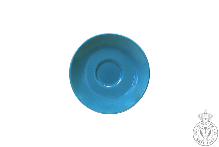 Dibbern Solid Color vintage blue Espresso-Untertasse Classico