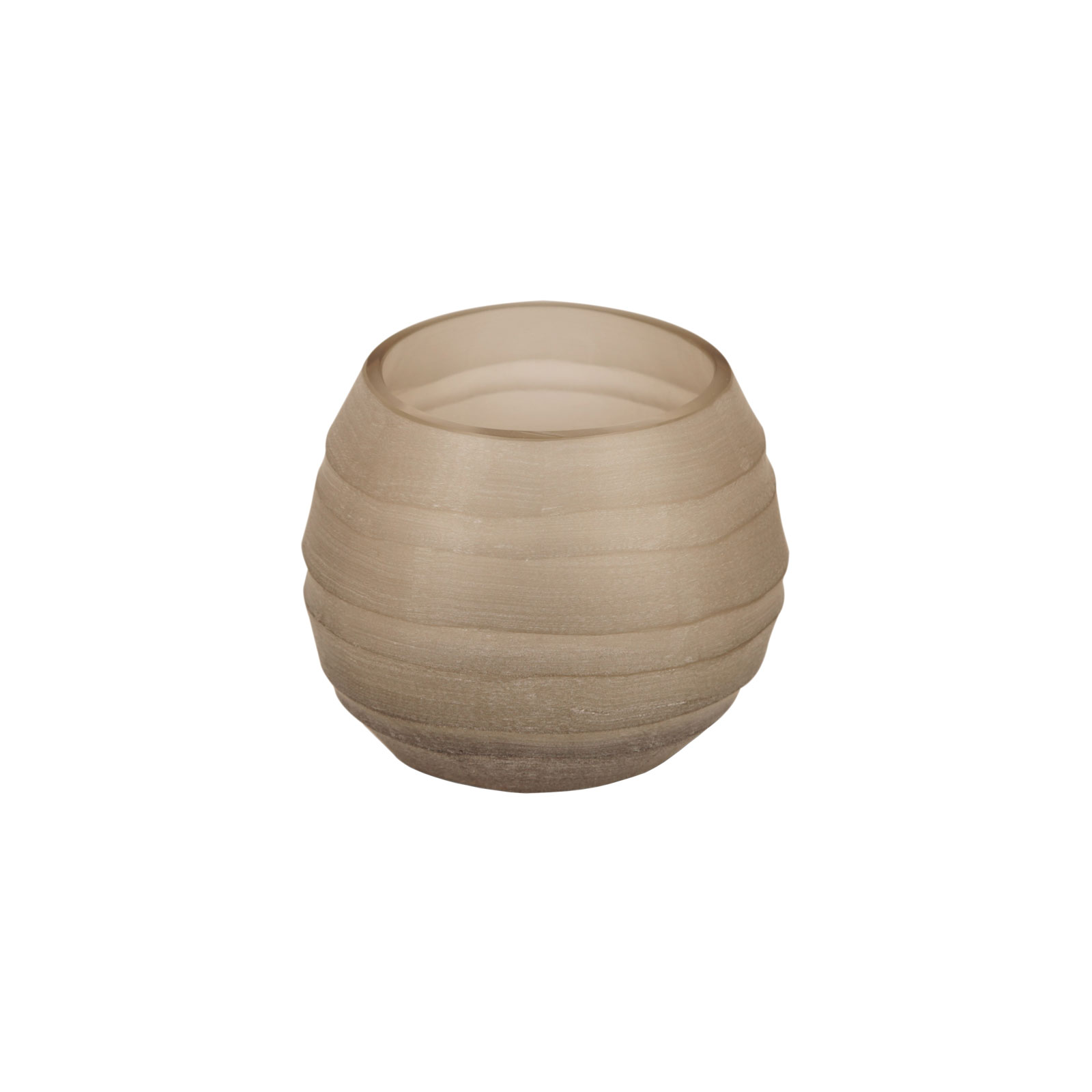 Guaxs Belly Vase/Teelicht smokegrey 