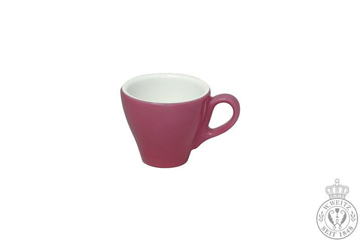 Dibbern Solid Color pink Espresso-Obertasse Classico