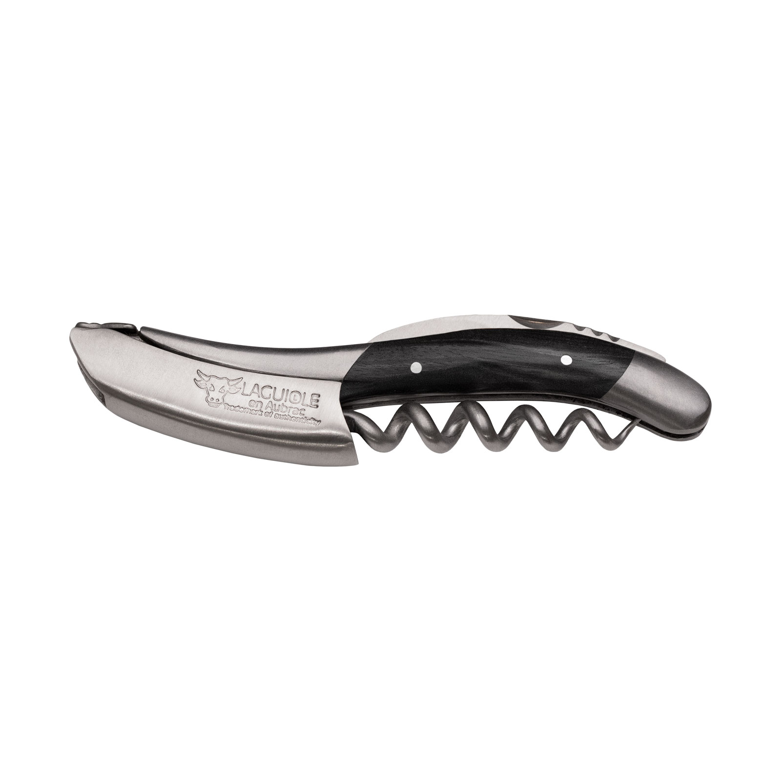 Laguiole en Aubrac Sommeliermesser Ebenholz
