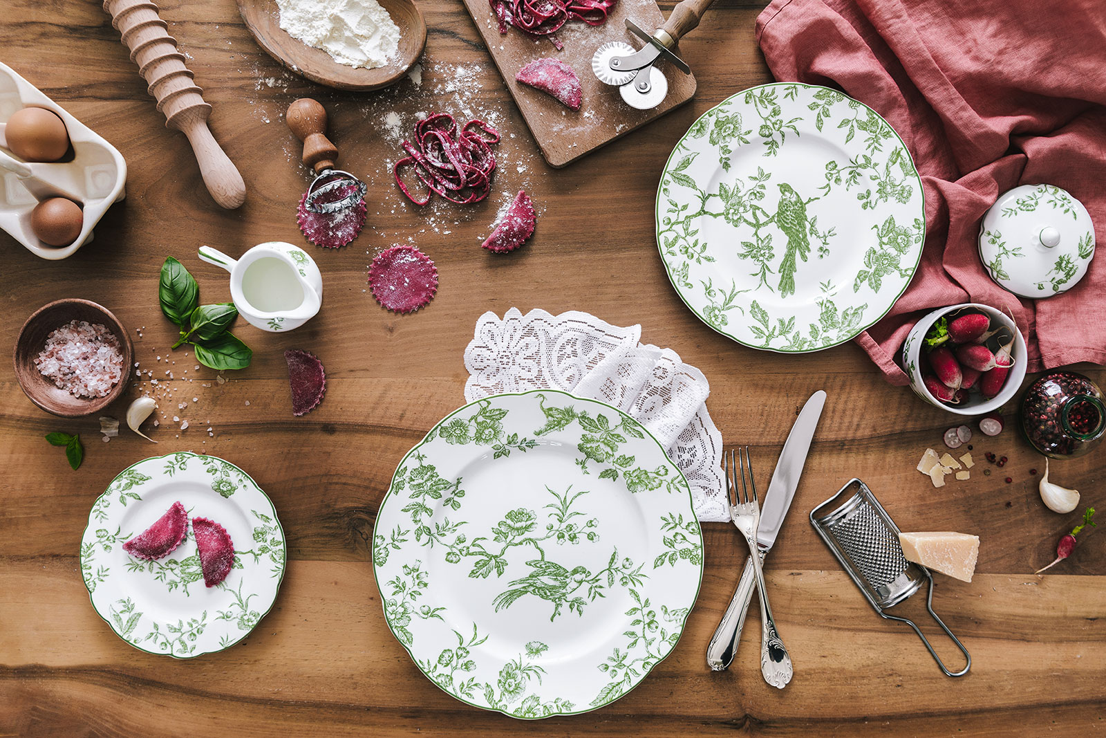 Bernardaud Albertine Brotteller 16cm