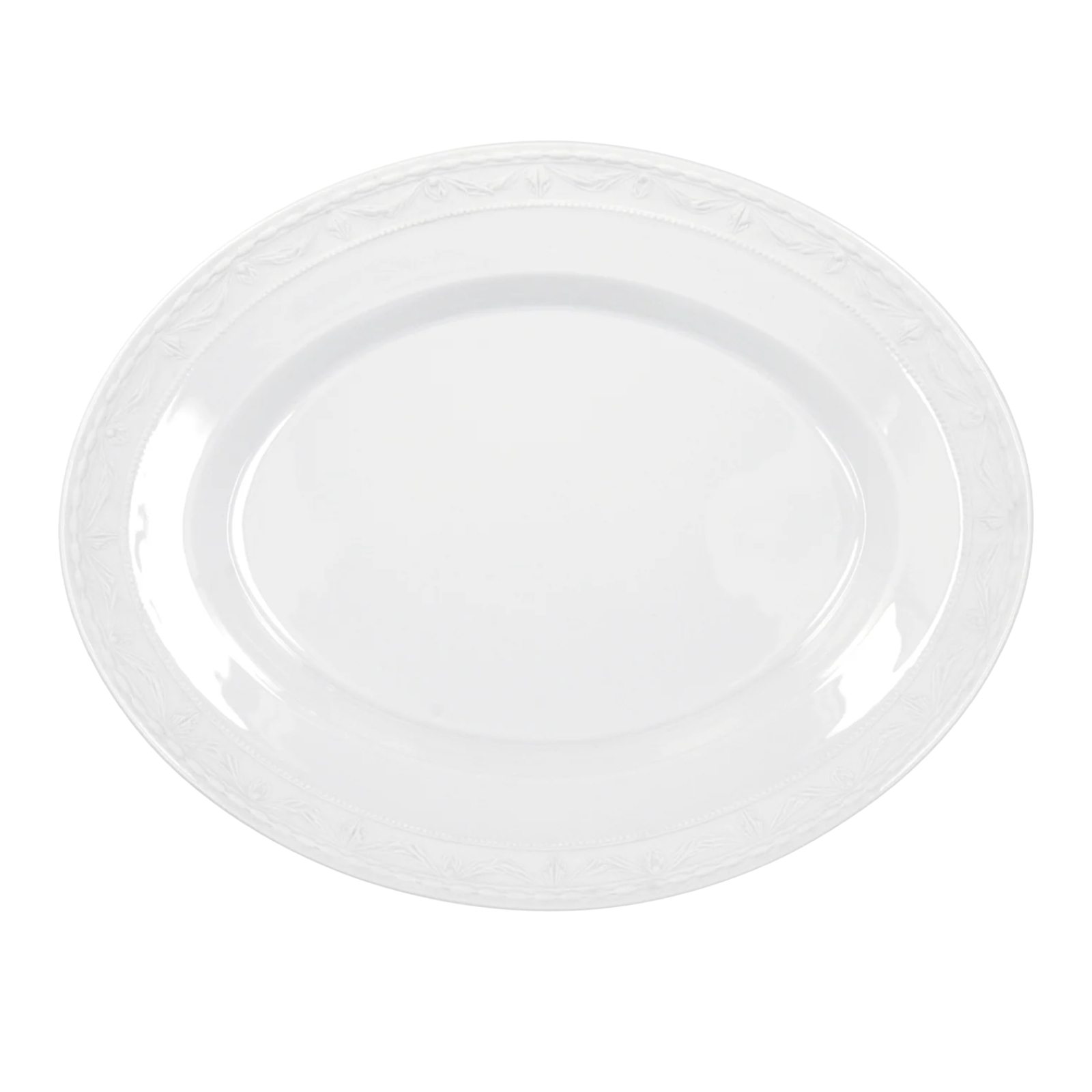 KPM -  Berlin Kurland Blanc Nouveau Platte oval, groß