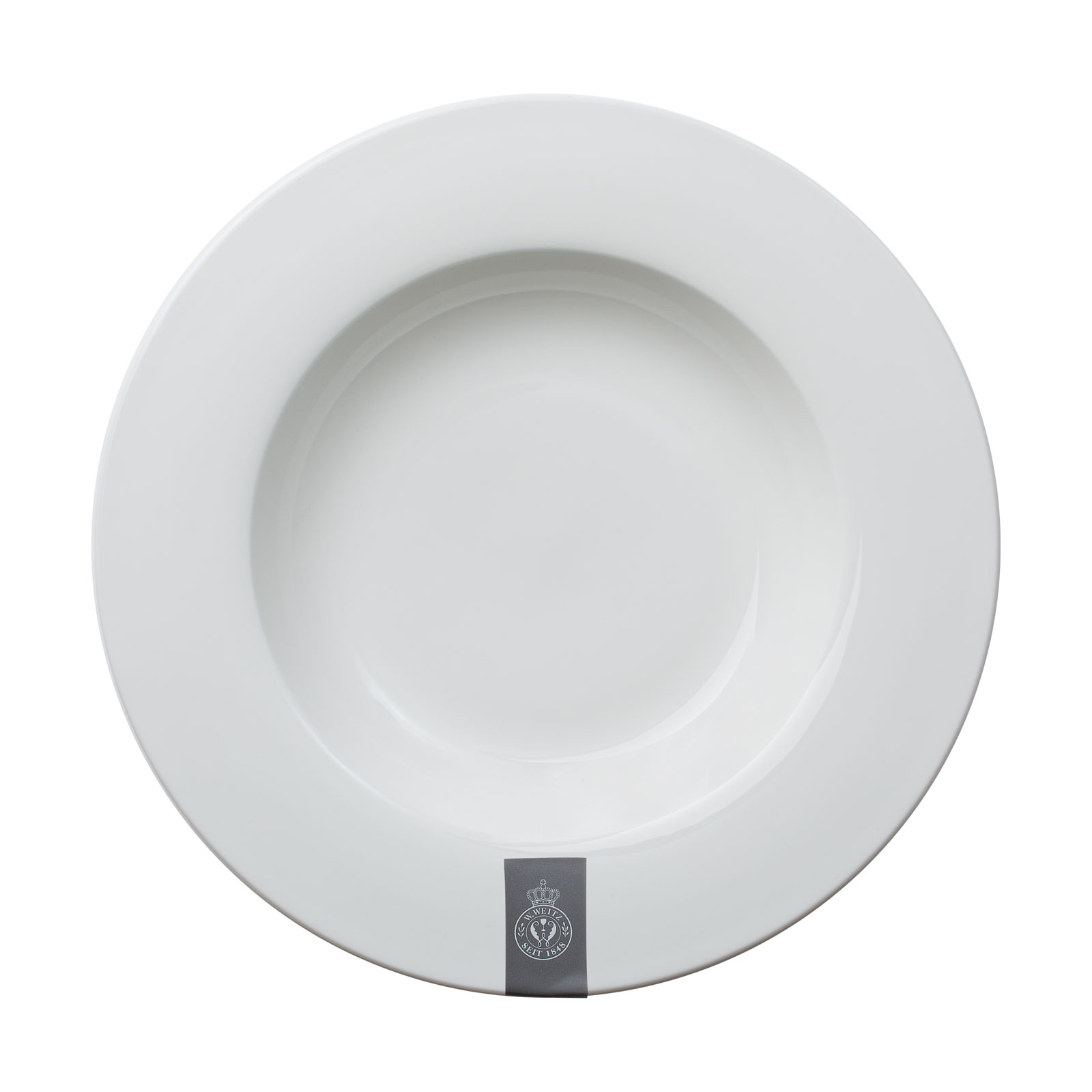 WEITZ Bone China weiß Suppenteller 23cm