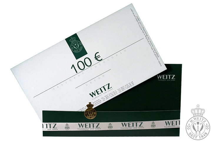 WEITZ Geschenkgutschein über 100€