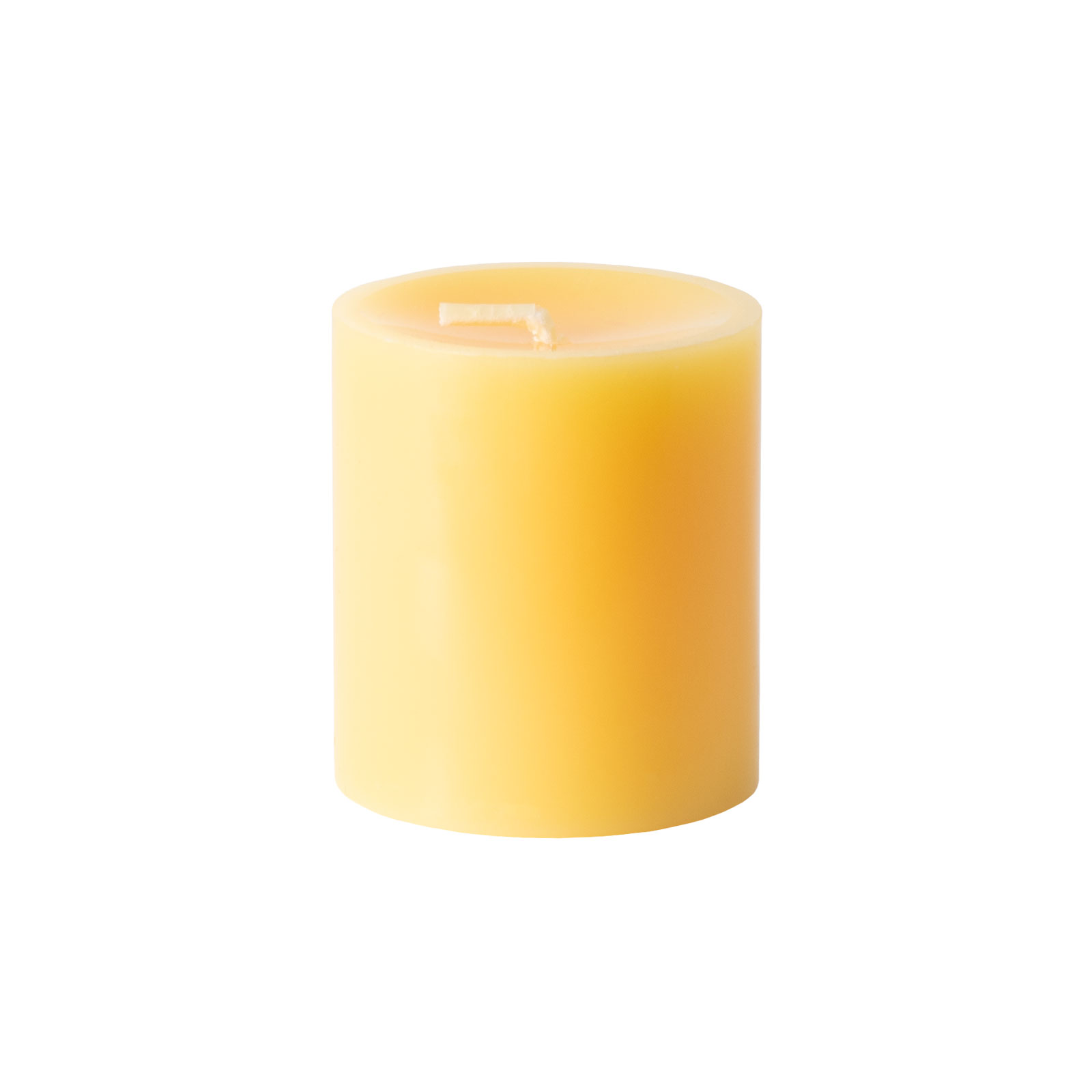 Engels Kerzen Stumpenkerze 8x8cm zitrone