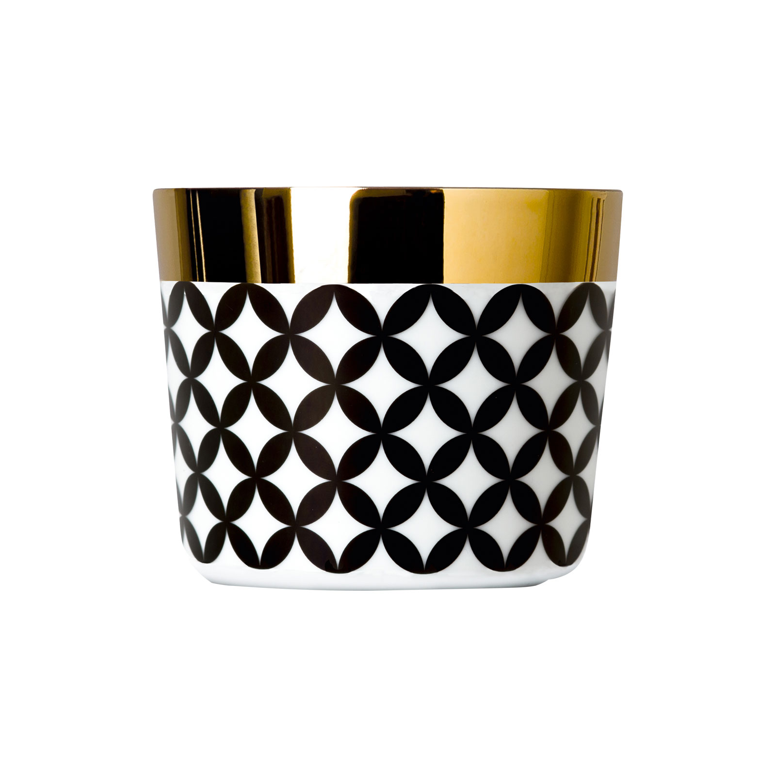 Sieger Fürstenberg Champagnerbecher Black & White Diamonds