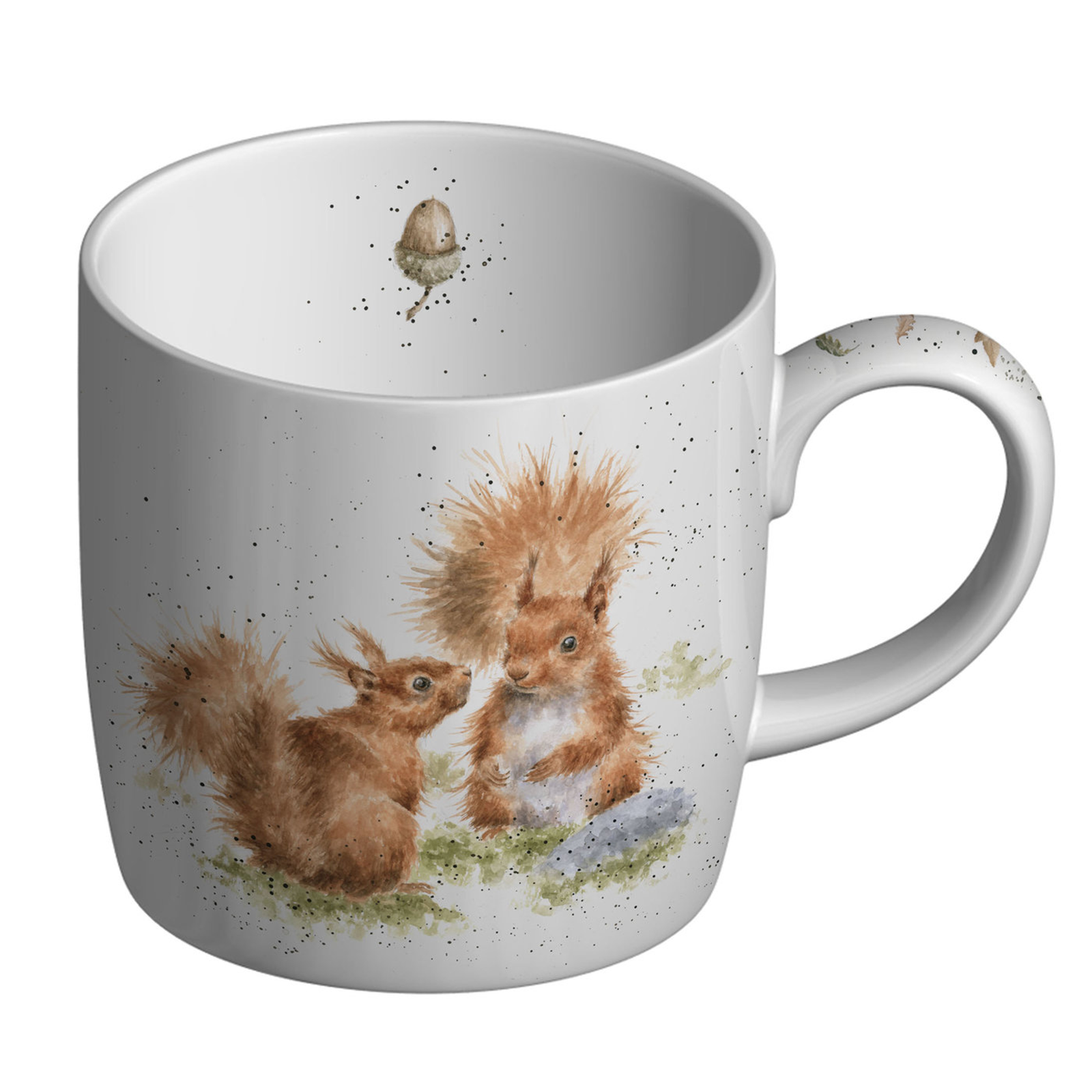 Royal Worcester Wrendale Designs Becher Between Friends Eichh&ouml;rnchen 0,31ltr.