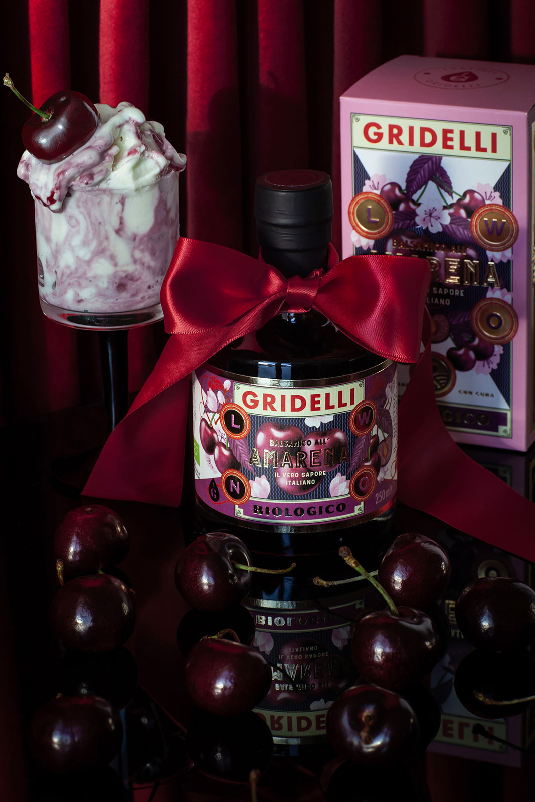 Gridelli Aceto Balsamico Amarena 0,25ltr.