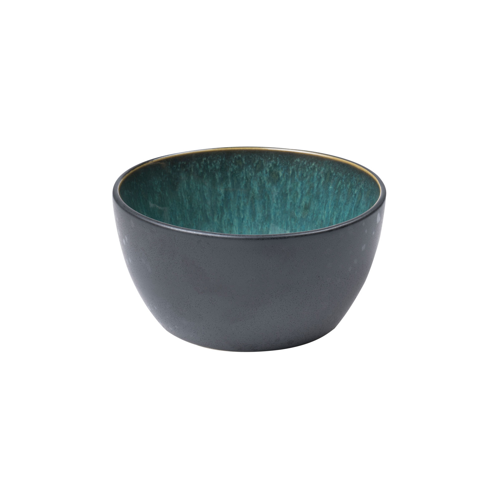 Bitz Bowl 14cm black/green Keramik