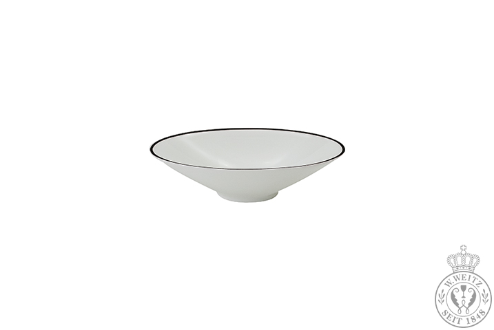 Dibbern Simplicity Dip-Schale oval 13,5cm schwarz