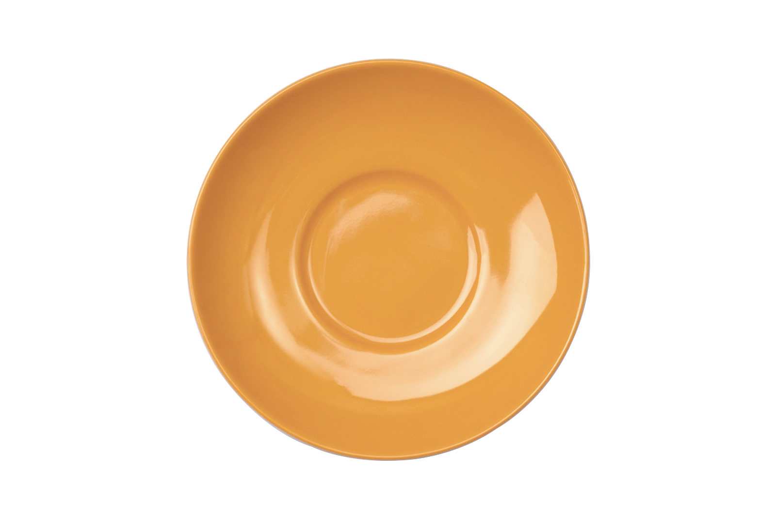 Dibbern Solid Color mandarine Kaffee-Untertasse